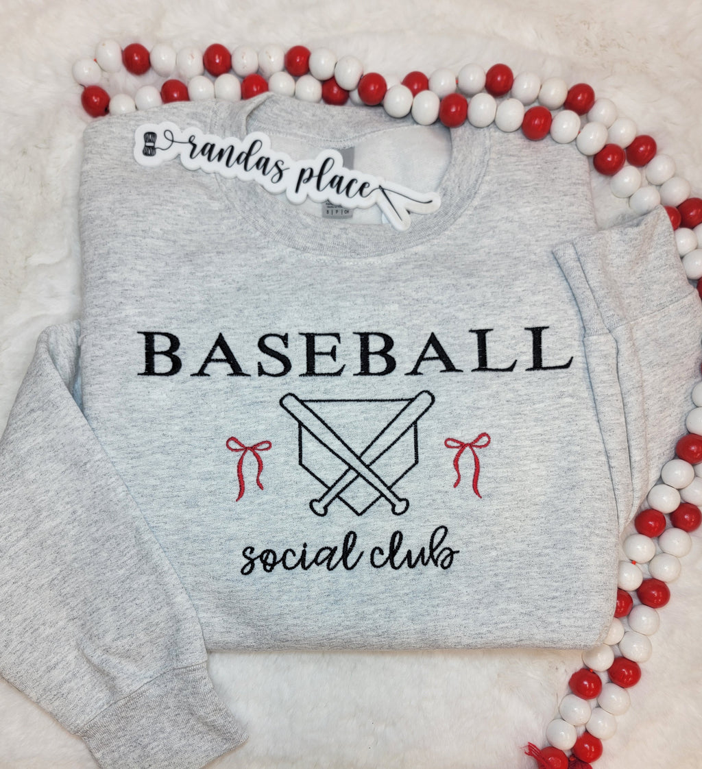 Baseball Social Club Crewneck