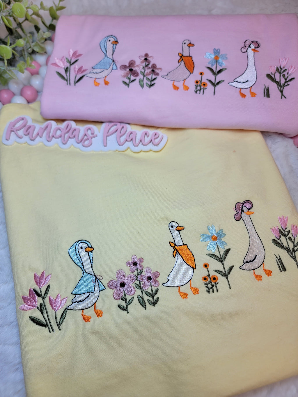 Floral Goose Tee