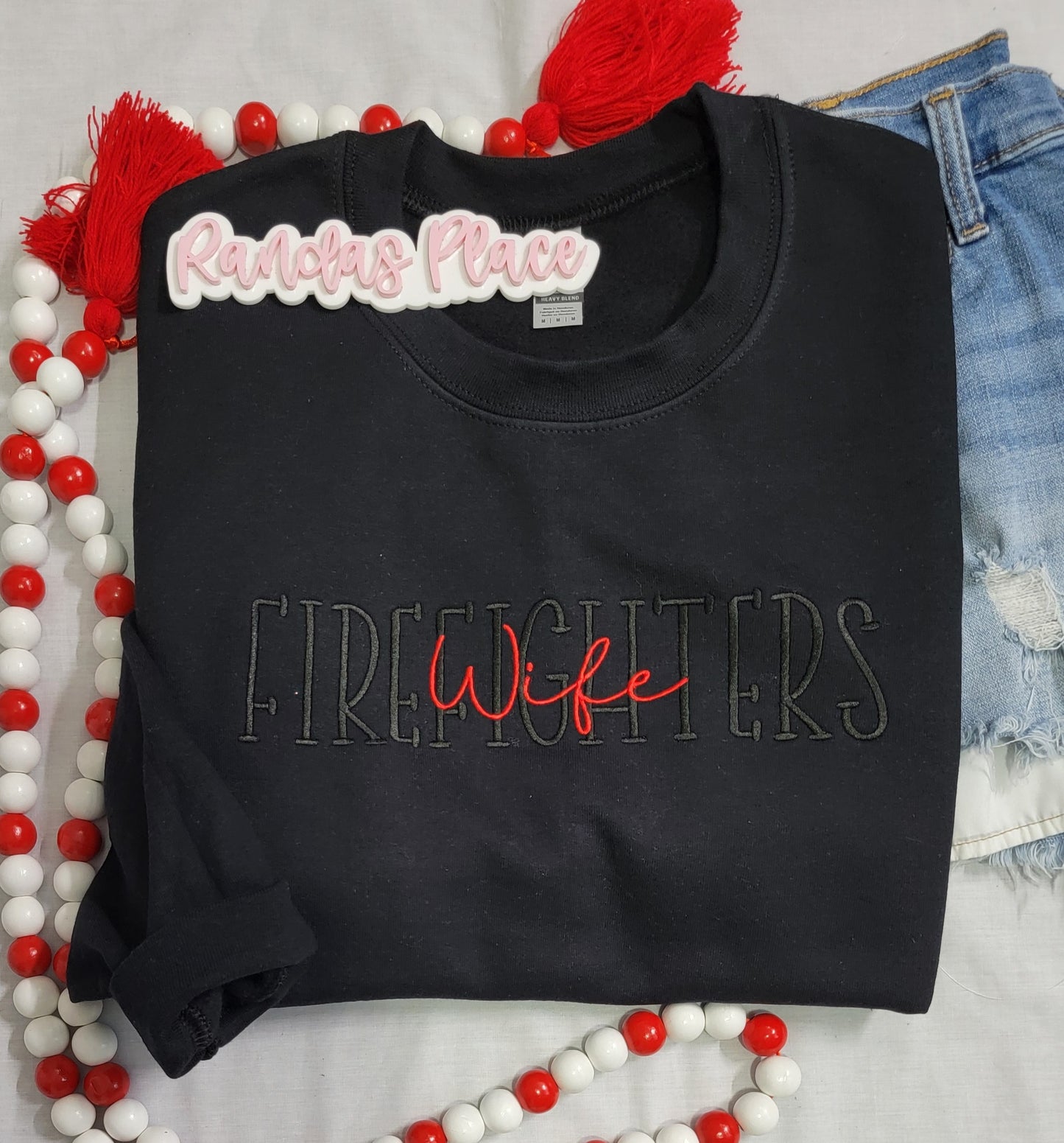 Firefighters Wife Crewneck