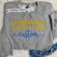CUSTOM Varsity & Script Crewneck
