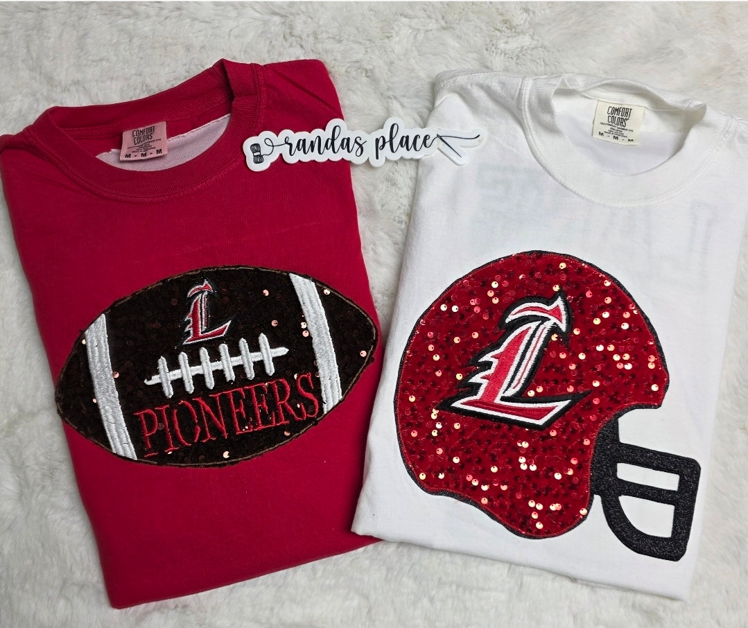 Custom Football Sequence Tee/Sweatshirt