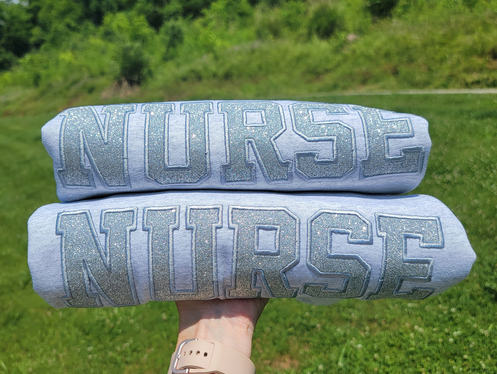Sparkle Nurse Crewneck