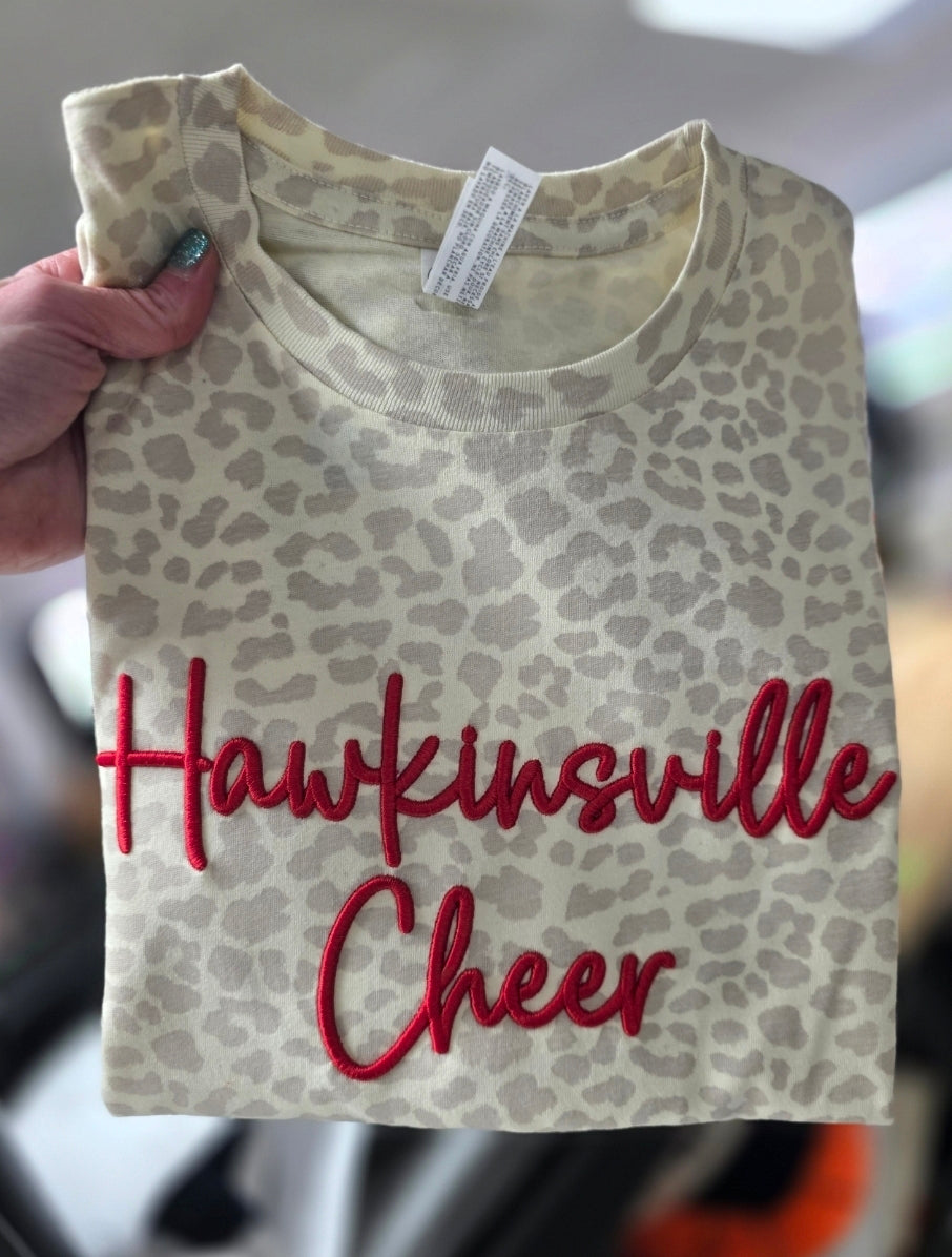 CUSTOM Leopard Puff Tee/Sweatshirt