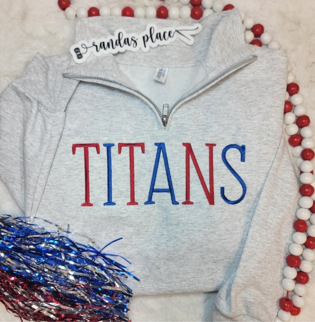 Twin Springs Titans Quarter Zip