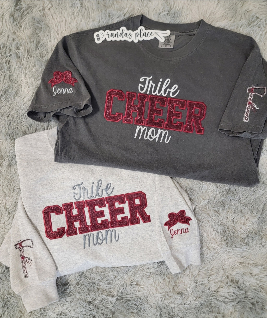 Tribe Cheer Mom Sparkle Apparal