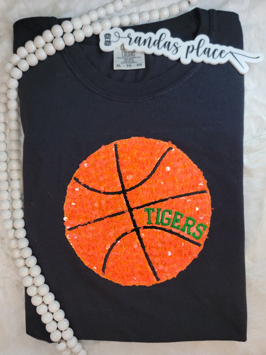 Tigers Sequence Basketball Tee