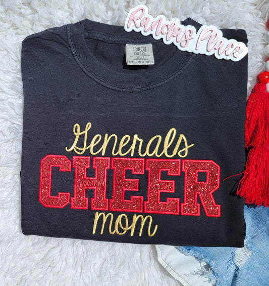 Generals Cheer Mom Tee