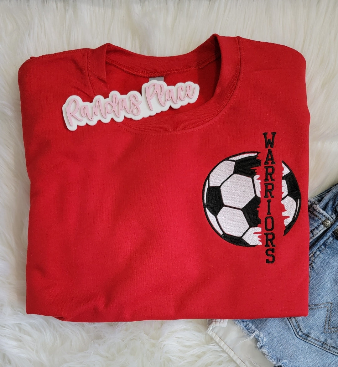 Warriors Soccer Crewneck