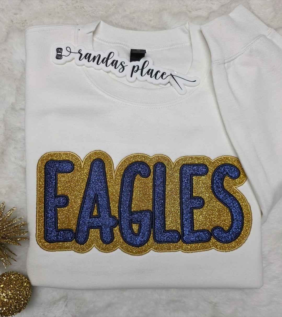 Rye Cove Eagles Sparkle Crewneck