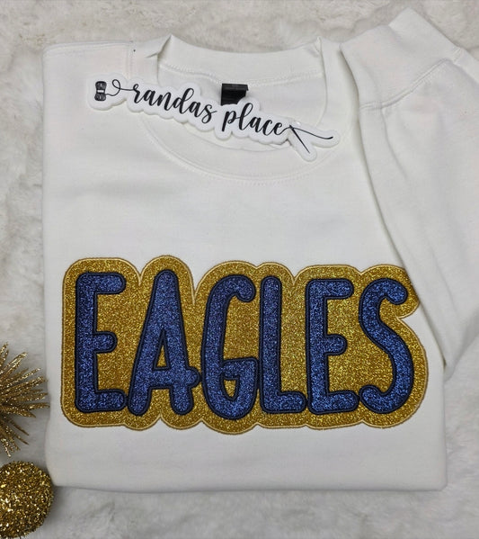 Rye Cove Eagles Sparkle Crewneck