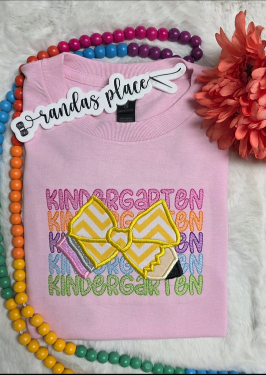 Girls Back to School Tee
