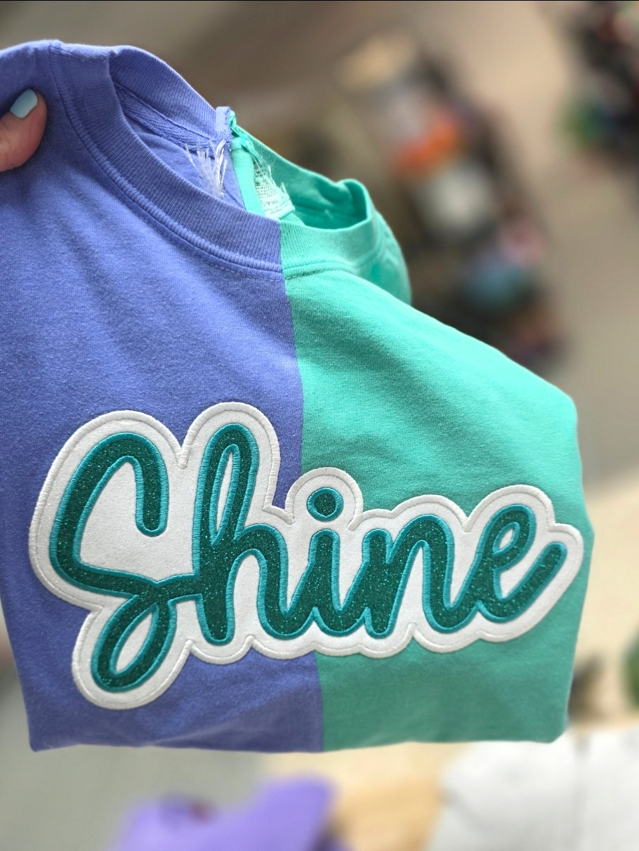 Custom Order Split Sparkle Tee
