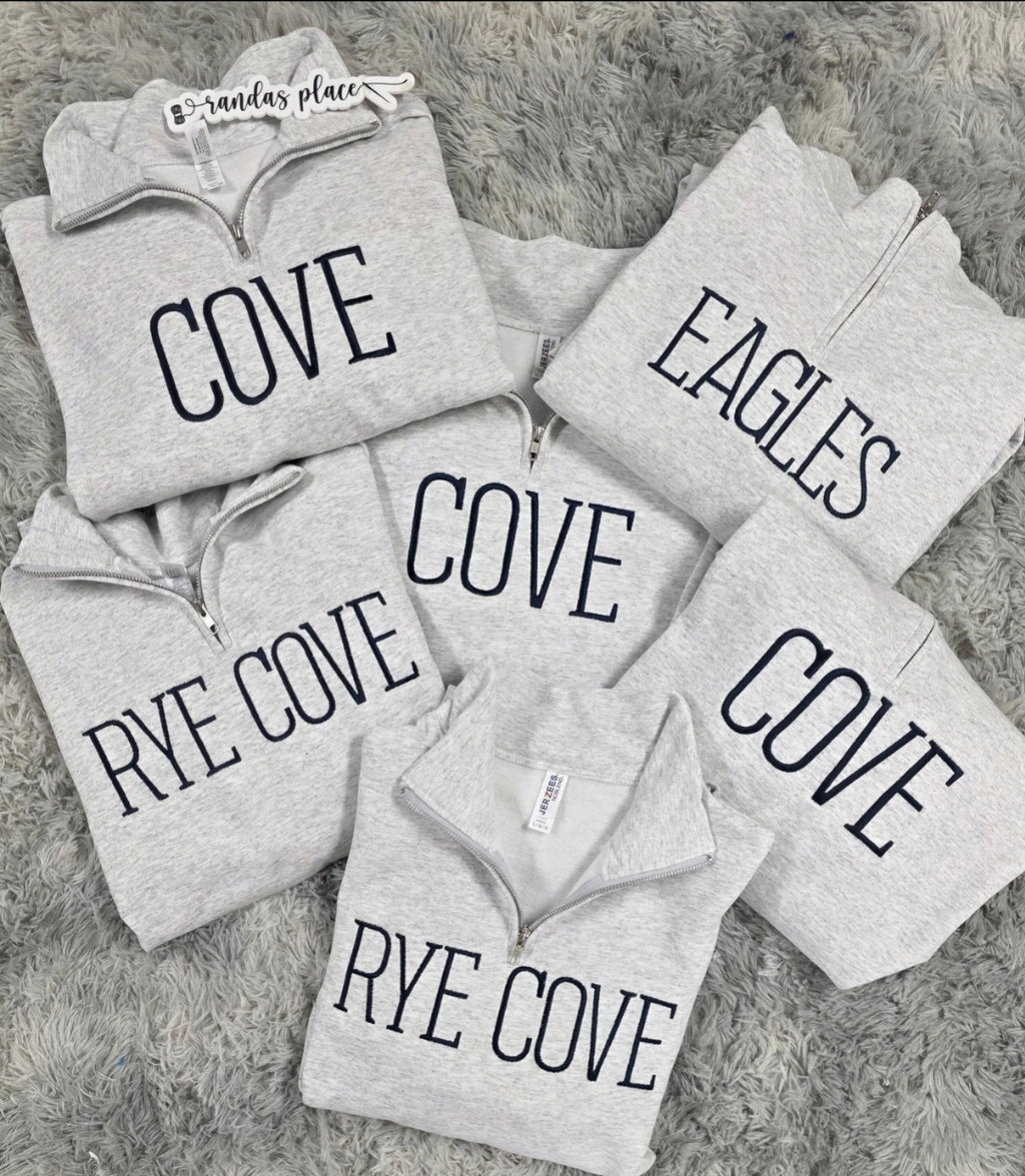 Rye Cove War Eagles Quarter Zip