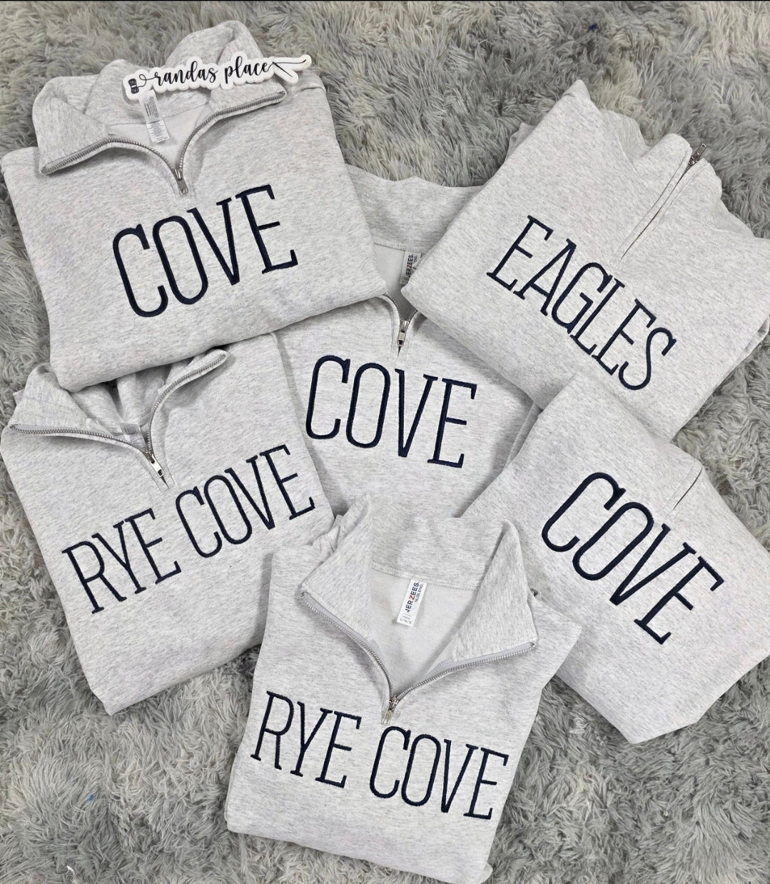 Rye Cove War Eagles Quarter Zip