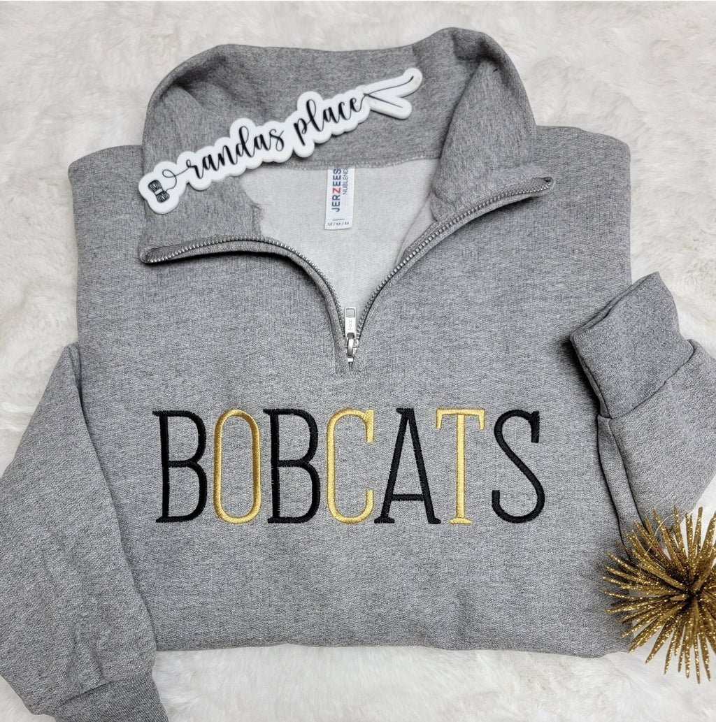 Pennington Bobcats Quarter Zip