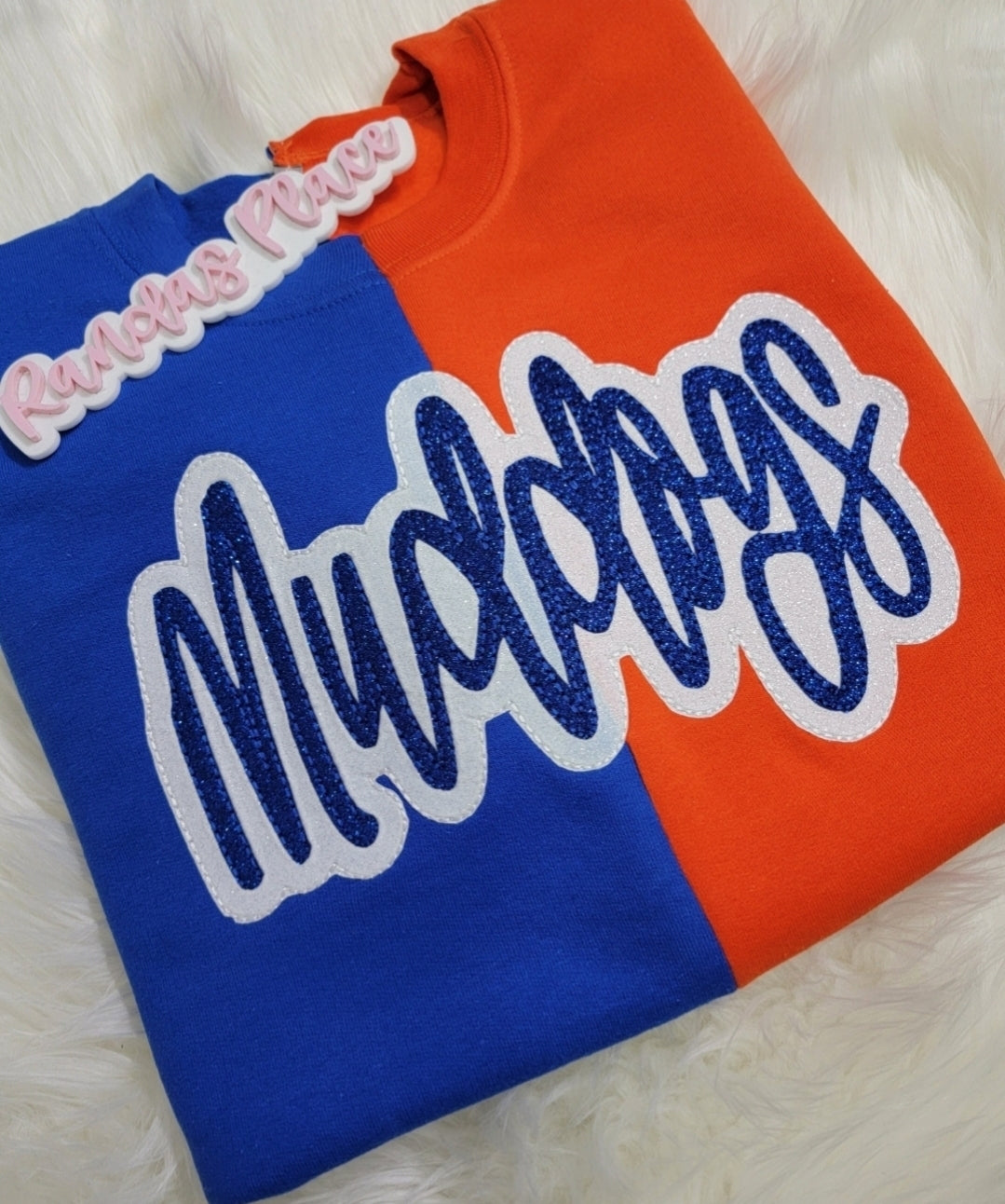 Muddogs Split Sparkle Crewneck