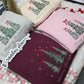 Merry Christmas Embroidered Crewneck