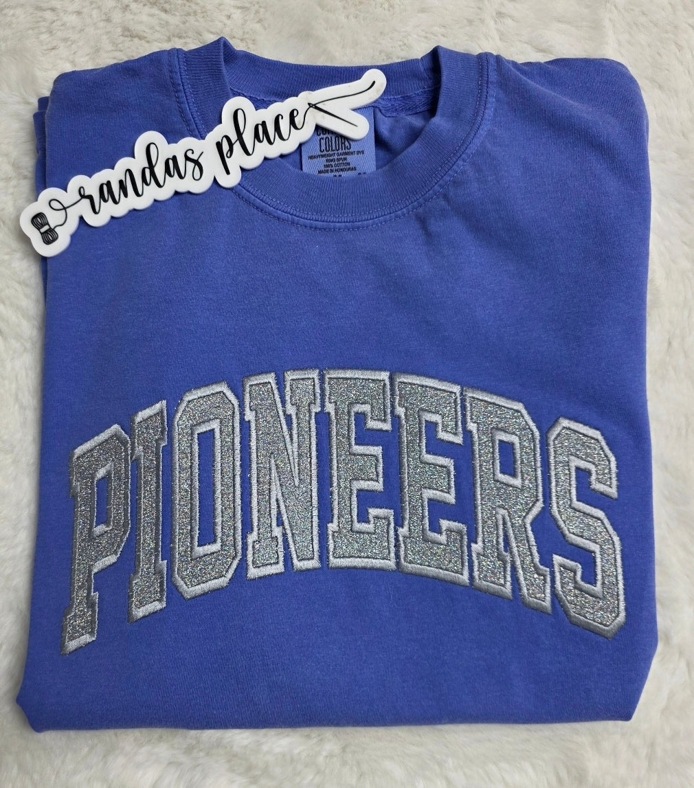 Pioneers Sparkle Comfort Color Tee