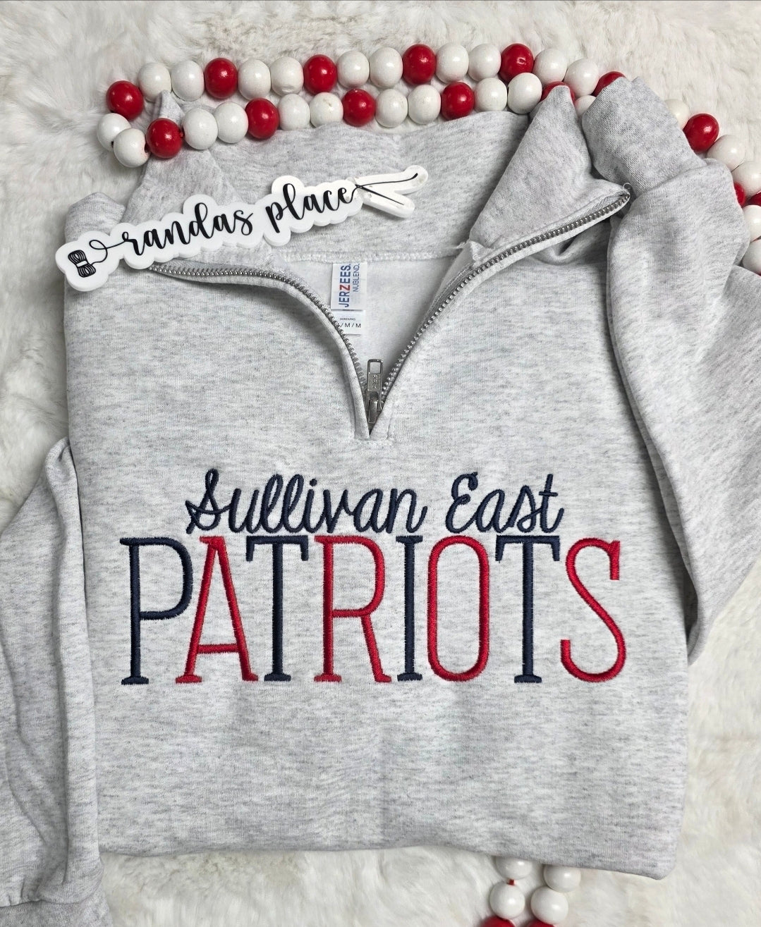 Sullivan East Patriots Quarter Zip