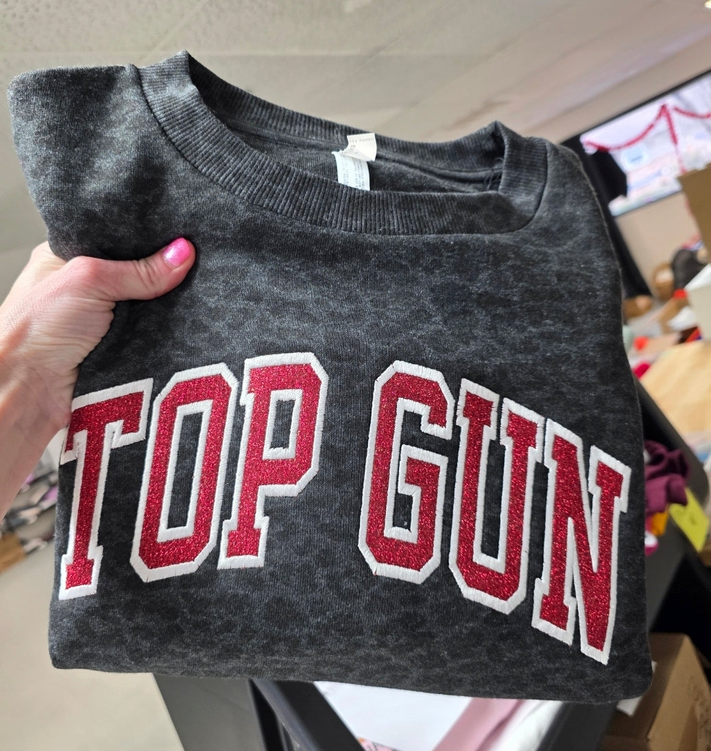 CUSTOM Team Sparkle Leopard Sweatshirt