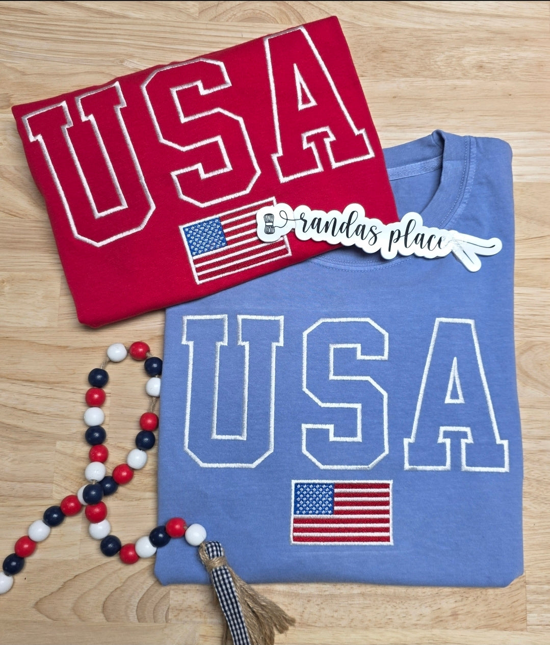 USA Classic Flag Comfort Color Tee