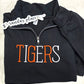 Tigers Quarter Zip Pullover