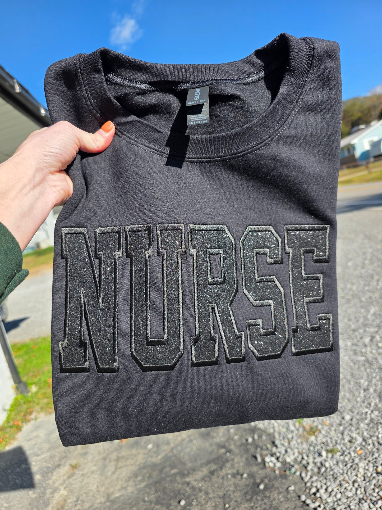 Sparkle Nurse Crewneck