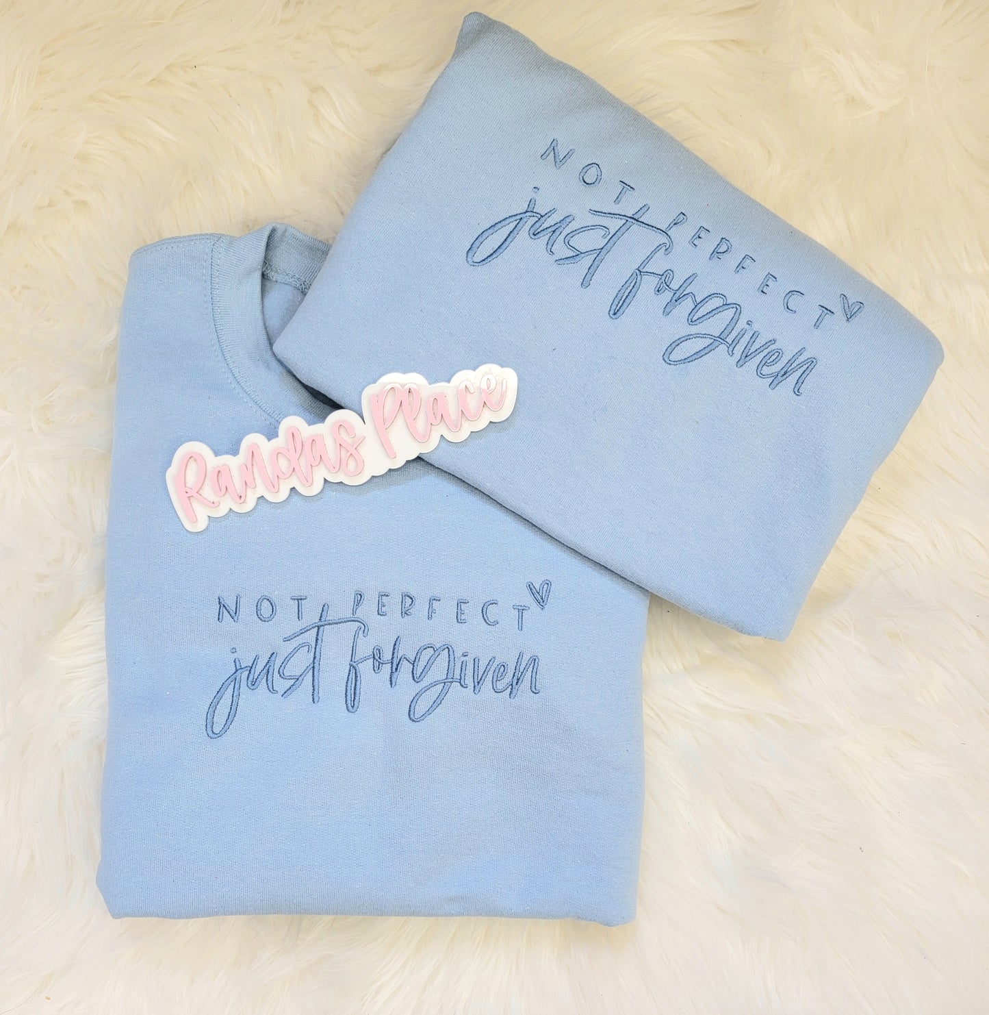 Not Perfect Just Forgiven Crewneck