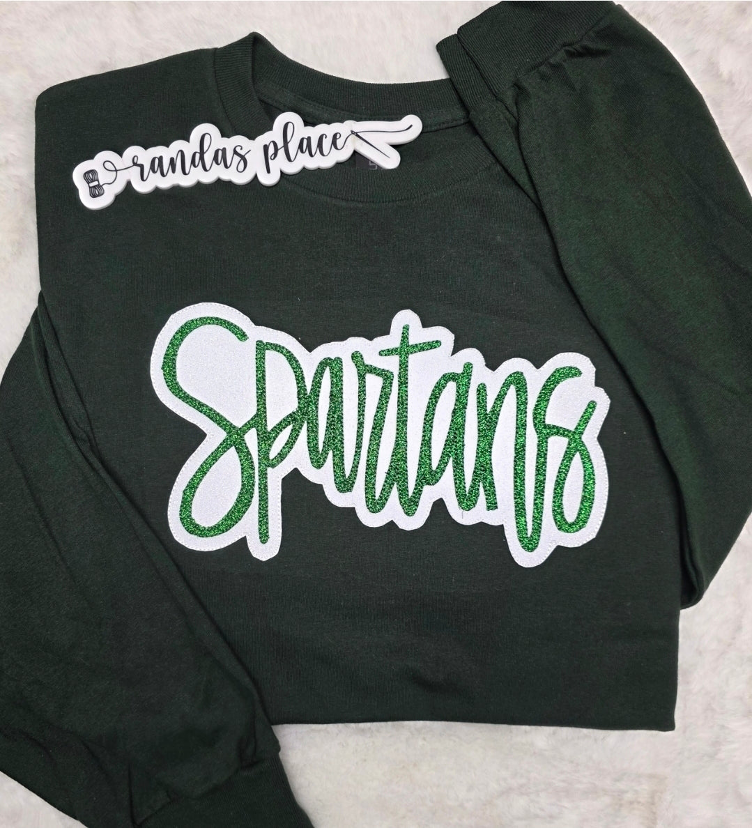 Spartans Sparkle Crewneck
