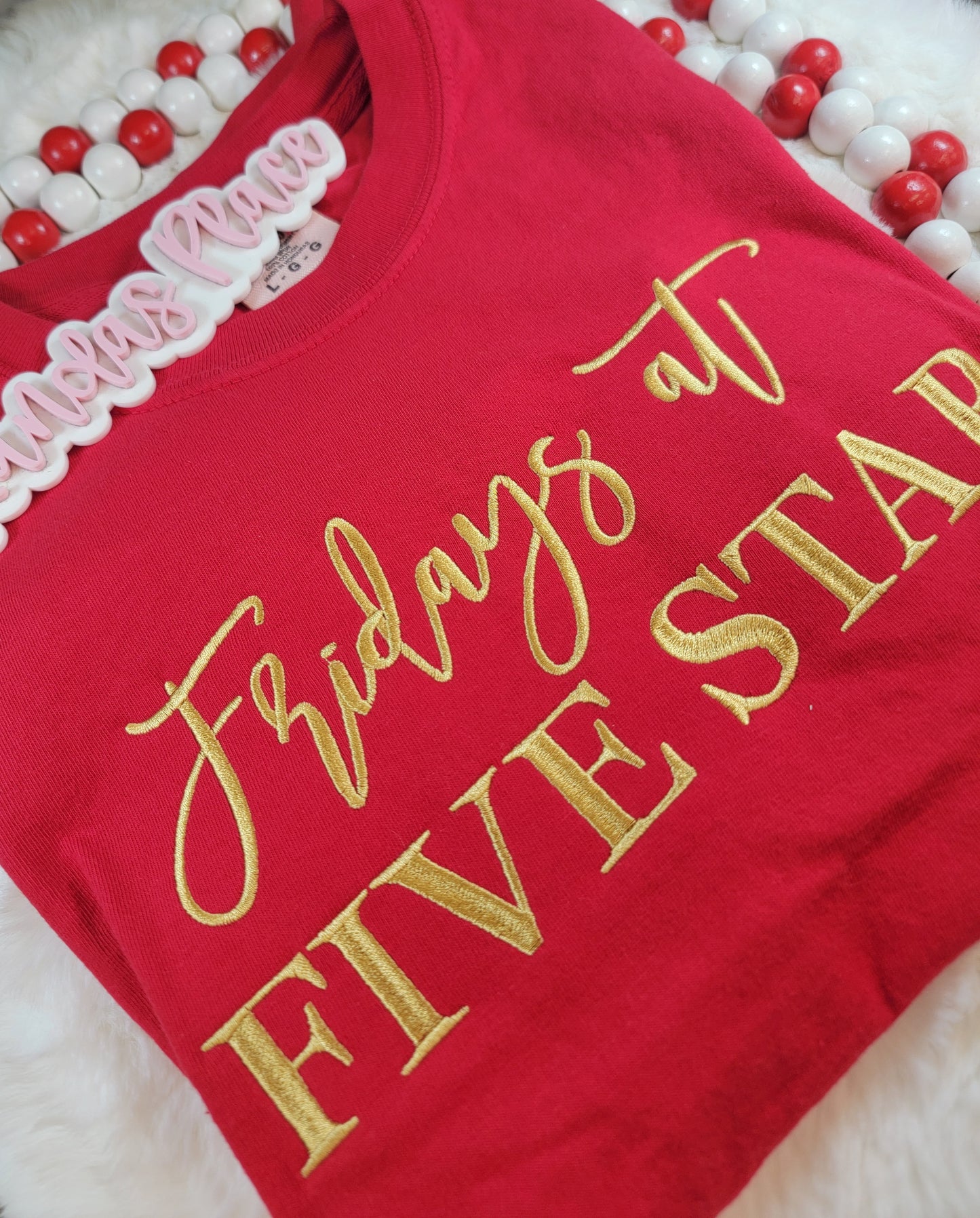 Fridays at Five Star Comfort Color Tee