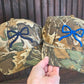 Camo Bow Puff Hat