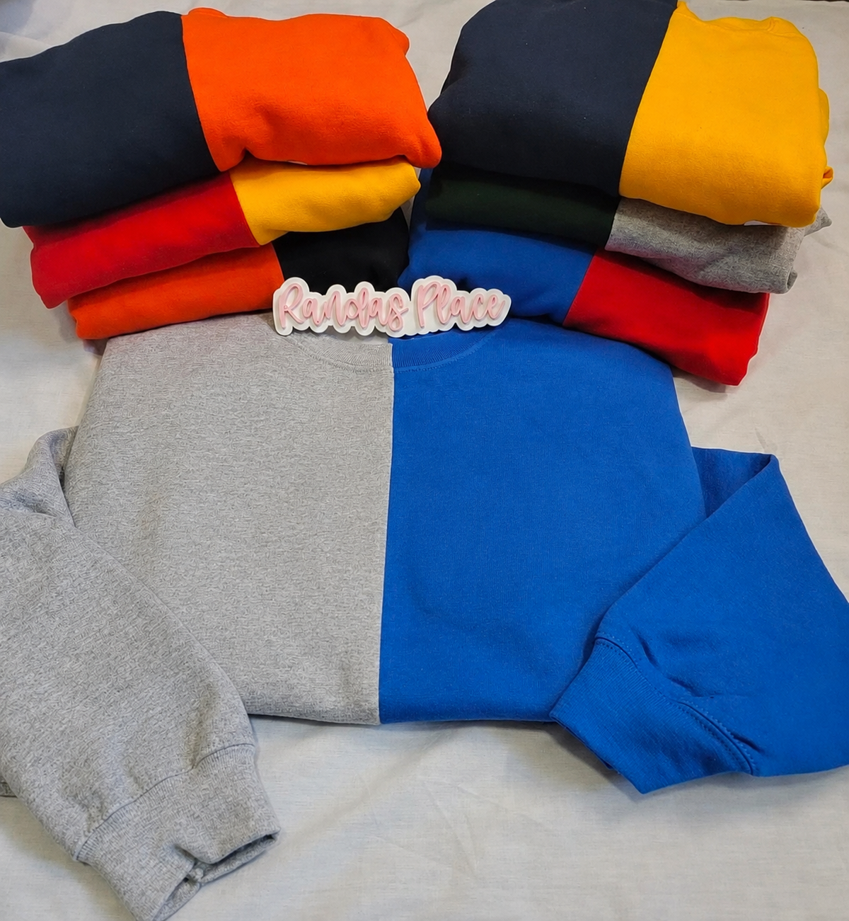 Split Crewneck Sweatshirt BLANK
