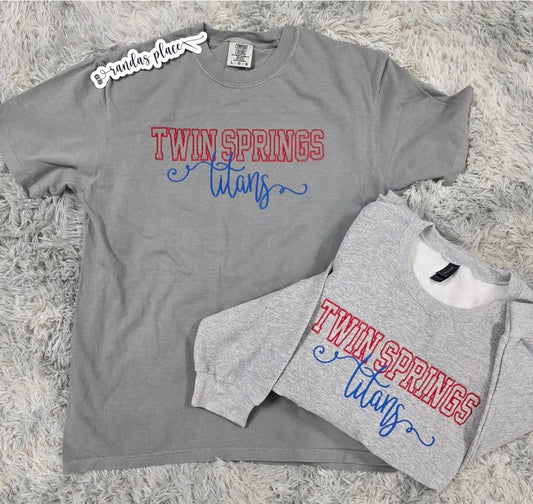 Twin Springs Titans Varsity & Script