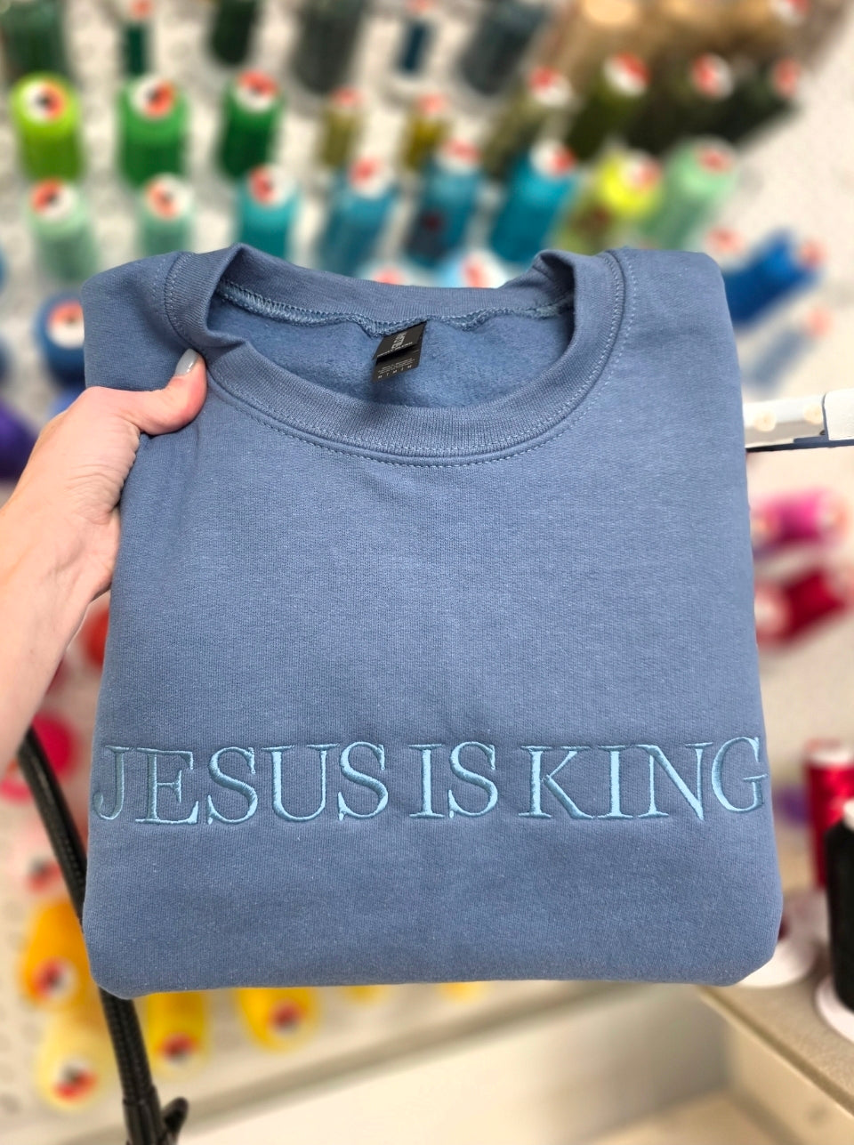 Jesus is King Crewneck