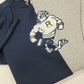 Buff Eagle Rye Cove Split Crewneck