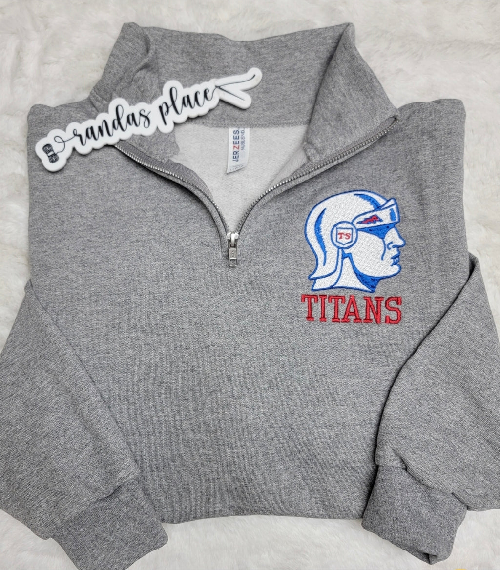 Twin Springs Titans Quarter Zip