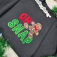 Oh Snap Christmas Gingerbread Crewneck Sweatshirt