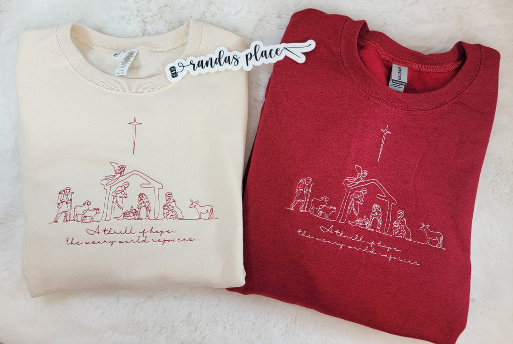 A Thrill of Hope Christmas Crewneck