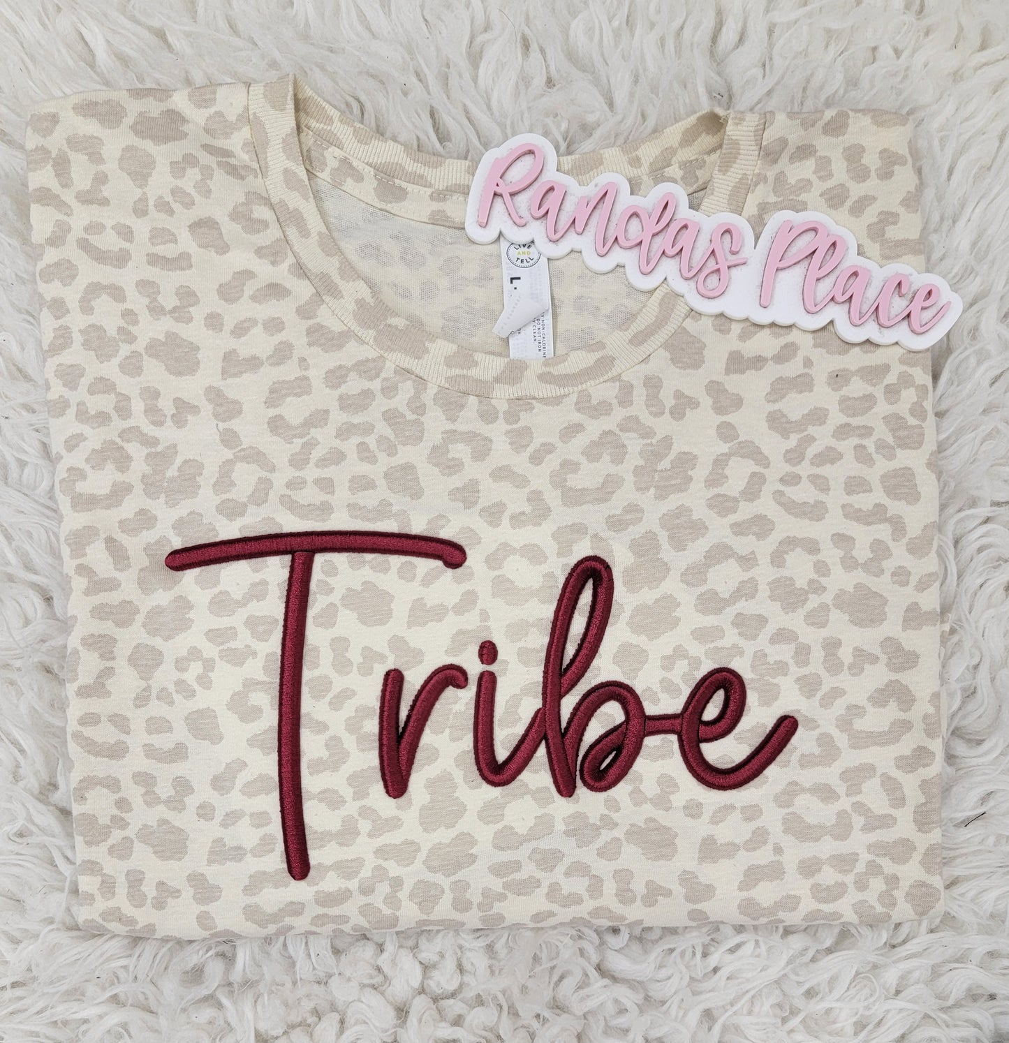 Tribe Leopard Puff Tee