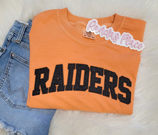 Raiders Sparkle Comfort Color Tee