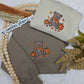 Fall Bear Embroidered Sweatshirt