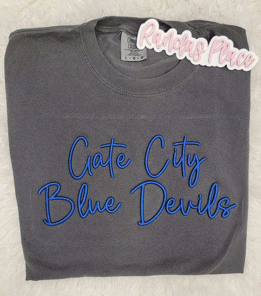 Gate City Blue Devils Puff Tee