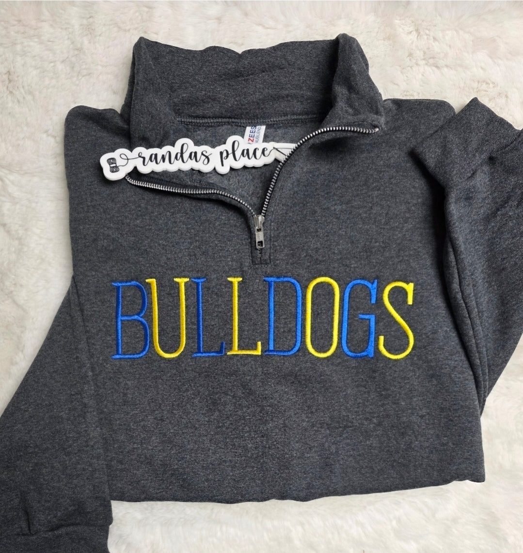 Jonesville Bulldogs Quarter Zip
