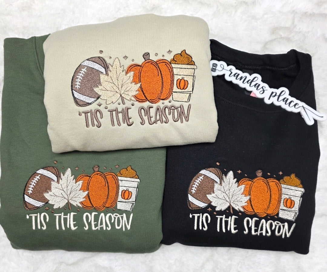 Tis The Season Football Sweatshirt