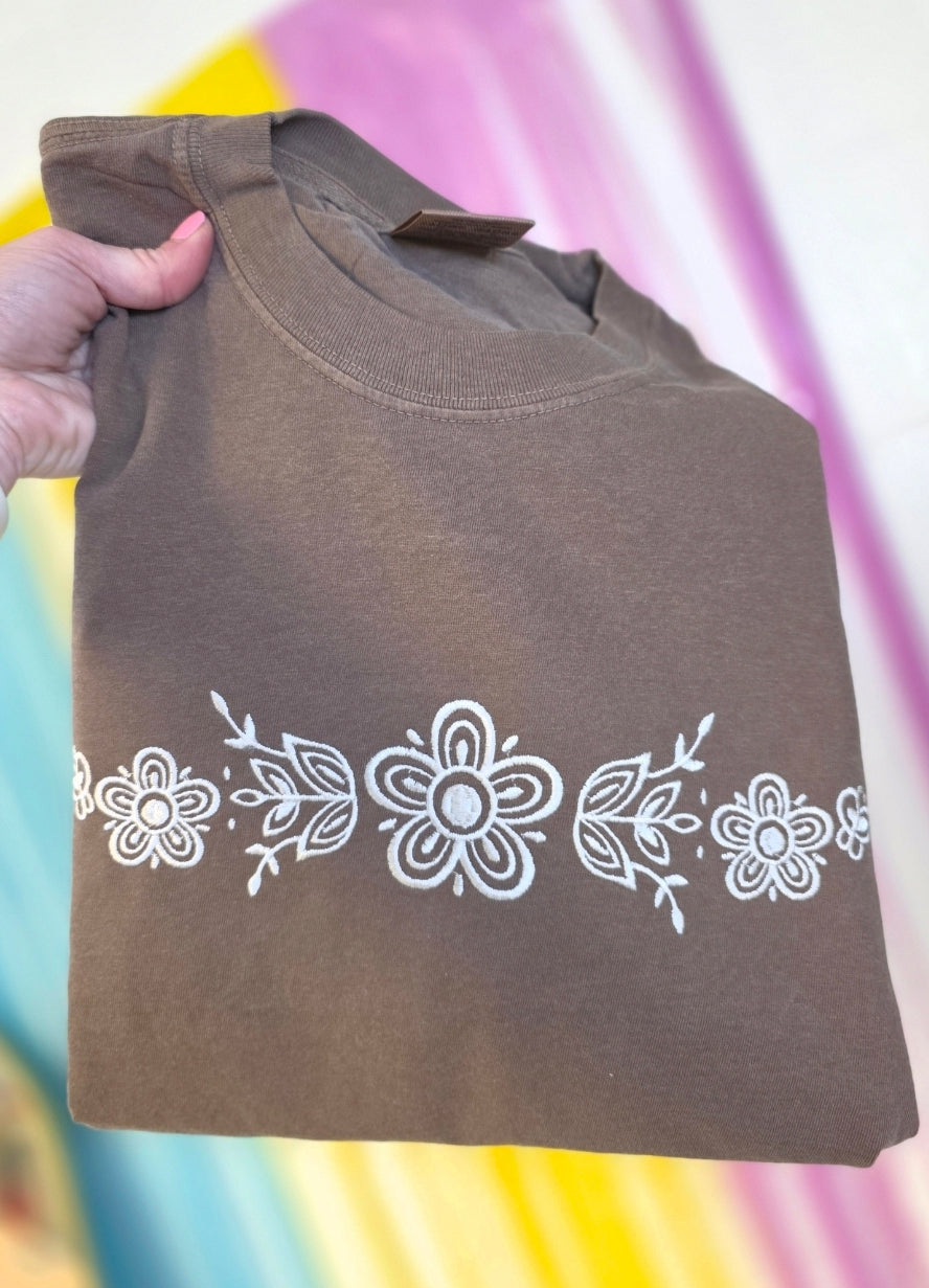 Vintage Inspired Floral Tee