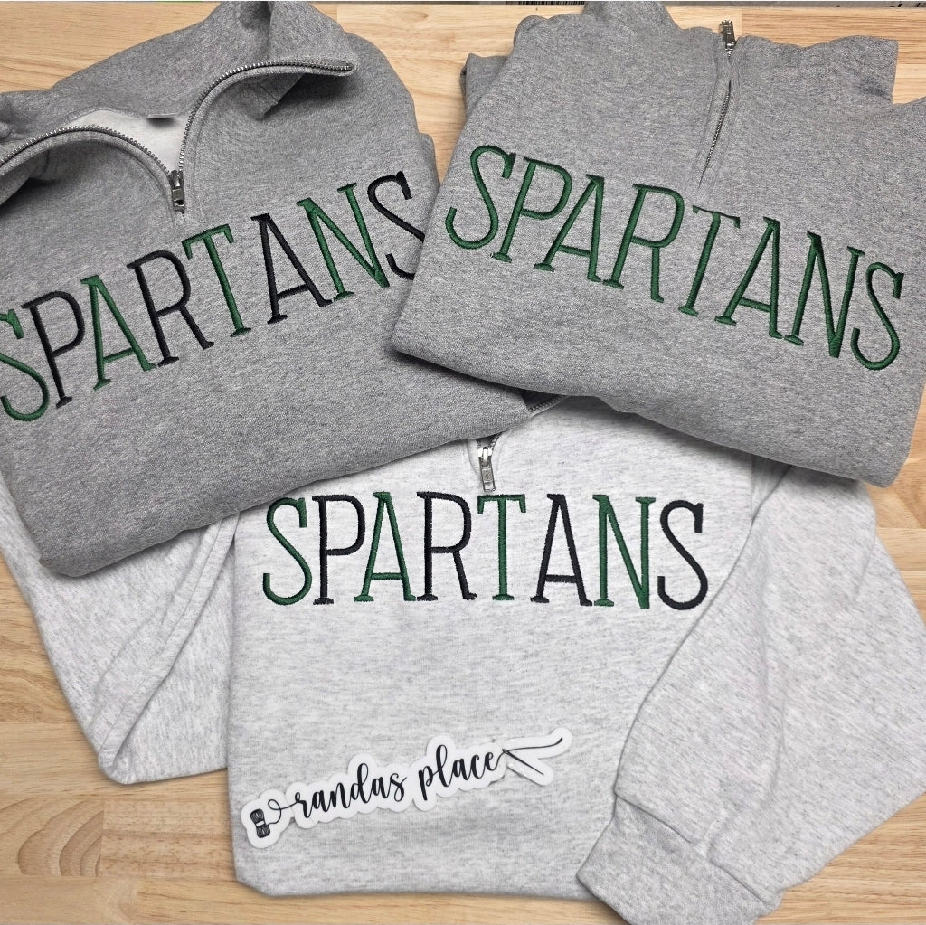 Eastside Spartans Quarter Zip