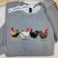Chicken Fringe Crewneck
