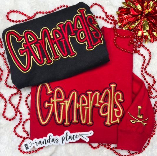 Generals Puff Sweatshirt/Tee
