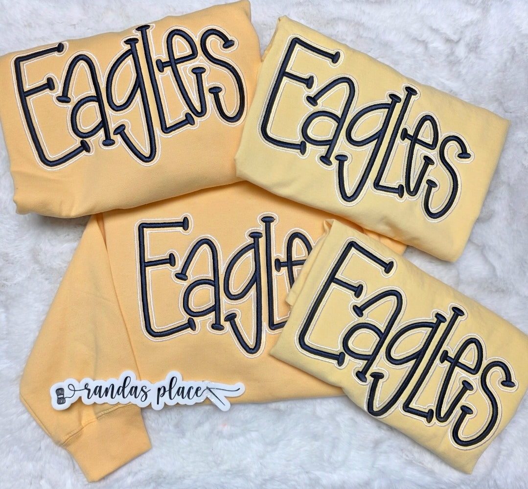 Eagles Puff Sweatshirt/Tee