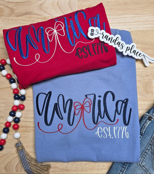 America Comfort Color Tee